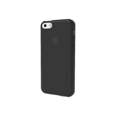 Incipio Feather Clear Transparent Ultra-light Snap-On - Beschermende bedekking voor mobiele telefoon - Plextonium - helder zwart - voor Apple iPhone 5c