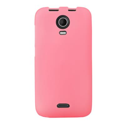 Mocca design gel frost housse semi-rigide en silicone pour wiko darkmoon rose
