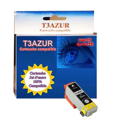T3AZUR Cartouche compatible - T26XL - Cartouche Epson T2601/ T2621 XL - Noire - Compatibles 