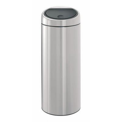 Brabantia - poubelle touch bin - couleur acier mat - 30 litres