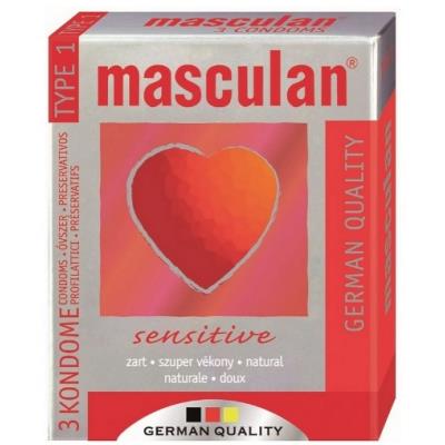 Préservatifs Masculan Sensitive X 3