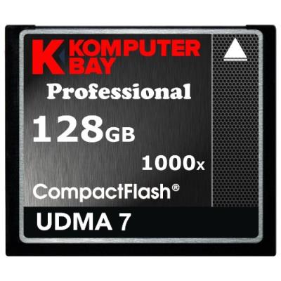 Komputerbay 128go professional carte compact flash 1000x 150 mo/s cf extreme speed udma 7 raw 128go