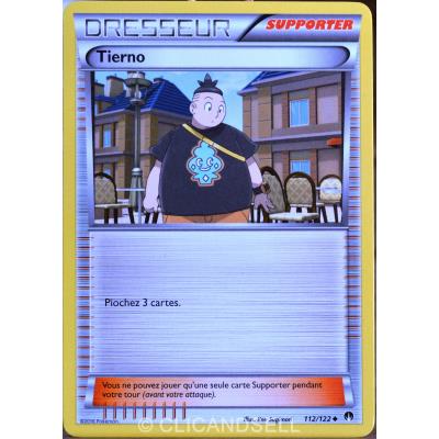 carte Pokémon 112/122 Tierno XY - Rupture Turbo NEUF FR État correct - Pokémon reconditionné disponible sur Fnac