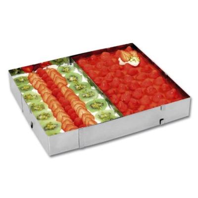 CHG 9754-00 CADRE DE CUISSON AVEC SÉPARATION HAUTEUR : 5 CM LONGUEUR ET LARGEUR VARIABLES