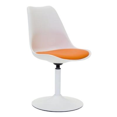 tenzo 3303-417 tequila designer viva chaise de salle à manger coque en plastique coussin d'assise en faux cuir structure en méta