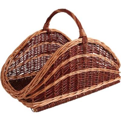 Aubry gaspard ag1370 panier bûche osier brut/buff 61 cm