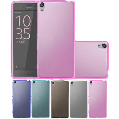 Sony Xperia X - X Dual Etui Housse Coque de protection Ultra Fine Silicone TPU Gel Pour Sony Xperia X - X Dual (Jelly - Rose)