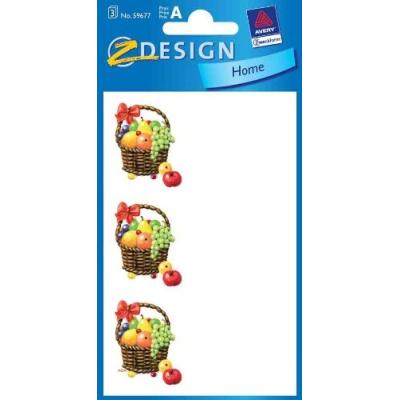 Avery zweckform z-design etiquettes corbeilles 59677