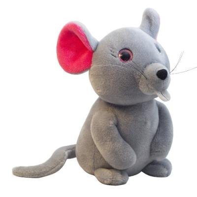 Wild planet - all about nature - k7863 - peluche - souris - 15 cm