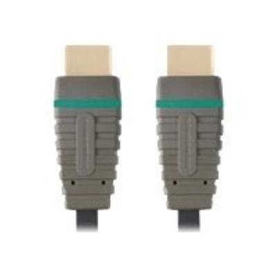 Bandridge Blue HDMI with Ethernet cable - 1 m