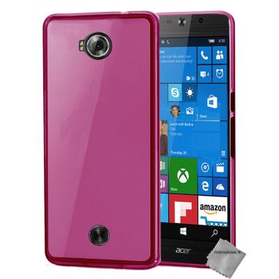Housse etui coque pochette silicone gel fine pour Acer Liquid Jade Primo - ROSE