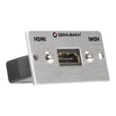 Oehlbach PRO IN HDMI multimedia tray - Modulair insteeksel - HDMI