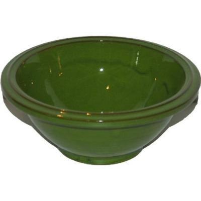amazing cookware bol en terre cuite vert 24 cm