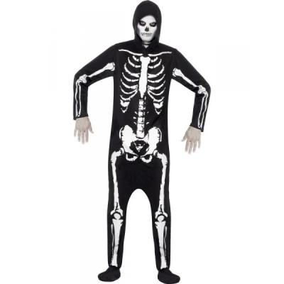 Costume squelette masqué pour homme - L
