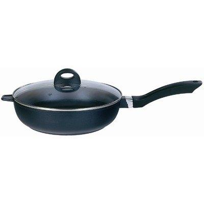 gsw 415286 gourmet poêle à frire avec couvercle en verre 28 cm