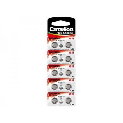 pack de 10 piles camelion alkaline ag13