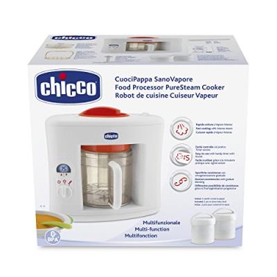 Chicco Robot Cuiseur Vapeur Mixeur Baby Pappa Robot Preparation Bebe Achat Prix Fnac