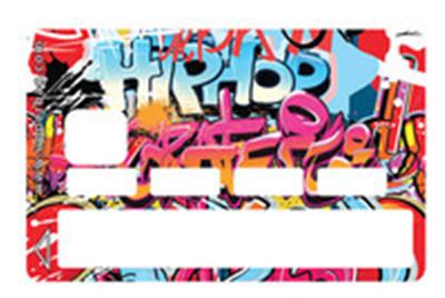 Sticker Carte de Crédit Urban Graffiti 3