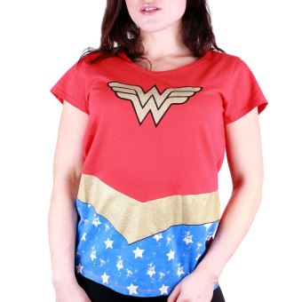 Wonder WomanDC Wonder Woman Costume de Guerrier Rouge Portefeuille Marque  