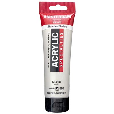 Amsterdam - Acrylique Amsterdam 120 ml n 800 argent