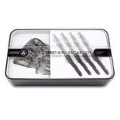 Coffret 8 pièces escargots laguiole acidule noir carbone laguiole evolution laguiole evolution-30020238