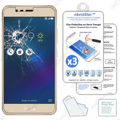 ebestStar ® pour Asus Zenfone 3 Max ZC520TL - x3 Film protection écran VERRE Trempé anti casse anti-rayures
