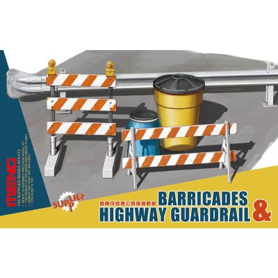 Protections et glissières d'autoroutes meng