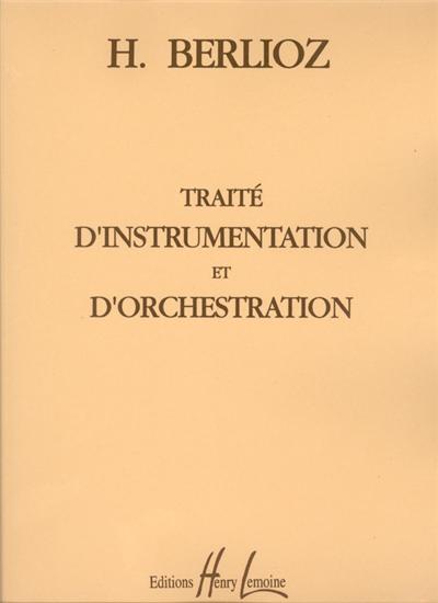 TRAITE D'INSTRUMENTATIONET D'ORCHESTRATION