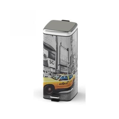 Poubelle 30L métal NEW YORK