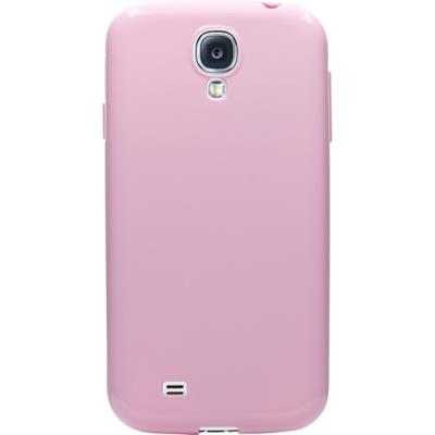 Housse etui coque semi rigide rose mat Anymode pour Samsung Galaxy S4 i9500