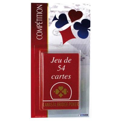 Jeu de 54 cartes france cartes