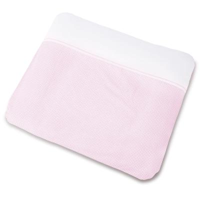 Pinolino - Housse 100% coton – Vichy carreaux - rose