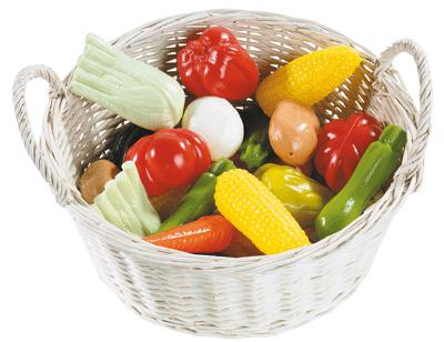 Legume Plastique Assorti - Sachet De 24