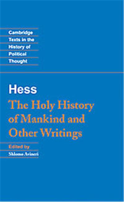The Holy History of Mankind and Other Writings, Cambridge Texts in the History of Political Thought