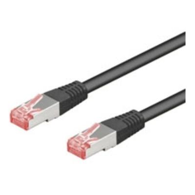 Cat 6-3000 sstp pimf schwarz 30m