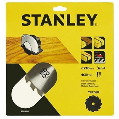 Lame De Scie Circulaire Pila Tarczowa Zwglikiem Tct / Hm 190 X 30 X 20Z Stanley Sta13030