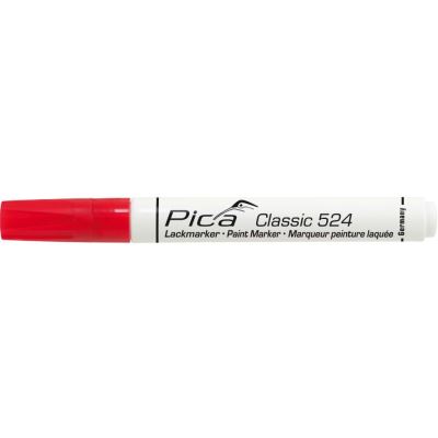 Pica Classic Marqueur industriel à peinture 2- 4 mm Rond Rouge
