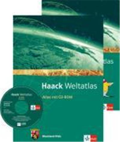 Haack Weltatlas für die Sekundarstufe I. Mit 1 CD-ROM und 1 Arbeitsheft. Ausgabe für Rheinland-Pfalz