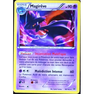 Acheter carte Pokémon 66/162 Magirêve 90 PV - HOLO RARE XY - Impulsion Turbo NEUF FR État correct - 16,00 € carte Pokémon 66/162 Magirêve 90 PV - HOLO RARE XY - Impulsion Turbo NEUF FR État correct - Pokémon reconditionné disponible sur Fnac