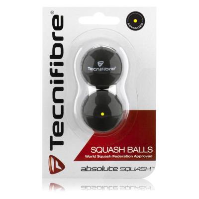 Balles squash Tecnifibre Yellow - Taille :Taille unique