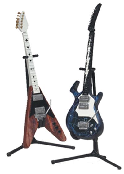 Guitar Hero 2009 Duets série 1 pack 2 guitares Frydaze Forge & V
