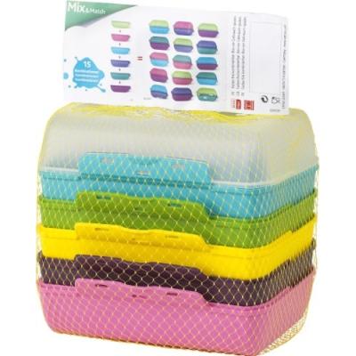 EMSA 509388 VARIABOLO SET DE COULEURS 3 BOÎTES 16 X 11 CM