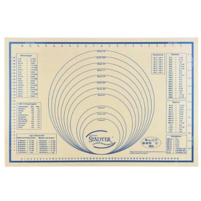 Städter 256972 tapis de pâtisserie en silicone dans coffret cadeau