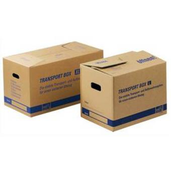 Cartons De Déménagement Double Cannelure - Lot De 5 Ou 10 - 34,5x27x30 Cm, 28 L - Résistance 30 Kg, Poignées