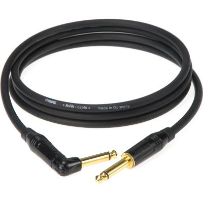 Accessoires guitares KLOTZ KIKA09PR1 KIK AMPHENOL BASIC INSTRUMENT NOIR 9,0 M Cables jack / instrument