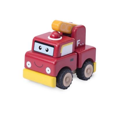 Camion de pompier à construire Wonderworld