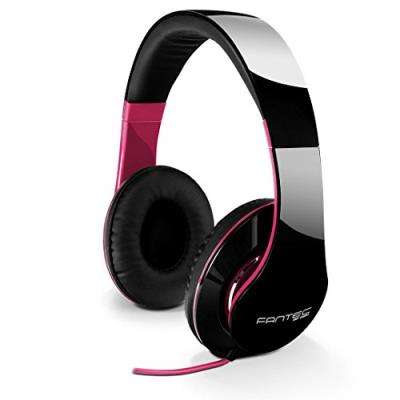Fantec SHP-250AJ Casque stéréo Sans microphone noir/rose