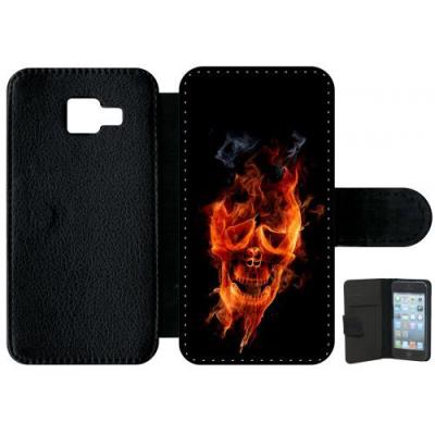 Etui samsung galaxy a3 2016 crane en feu fire skull