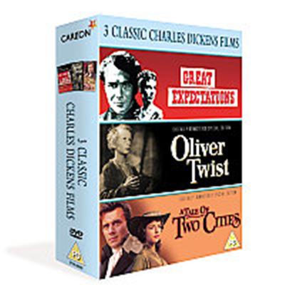 3 Classic Charles Dickens Films - Great Expectations / A Tale Of Two Cities / Oliver Twist
