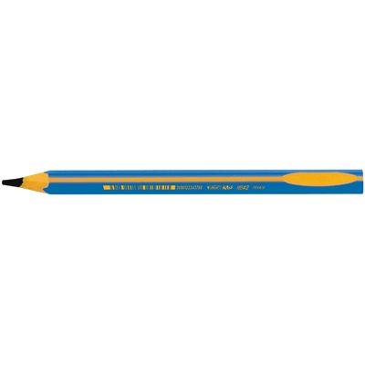 Crayons graphite d'apprentissage corps bleu - Boite de 12